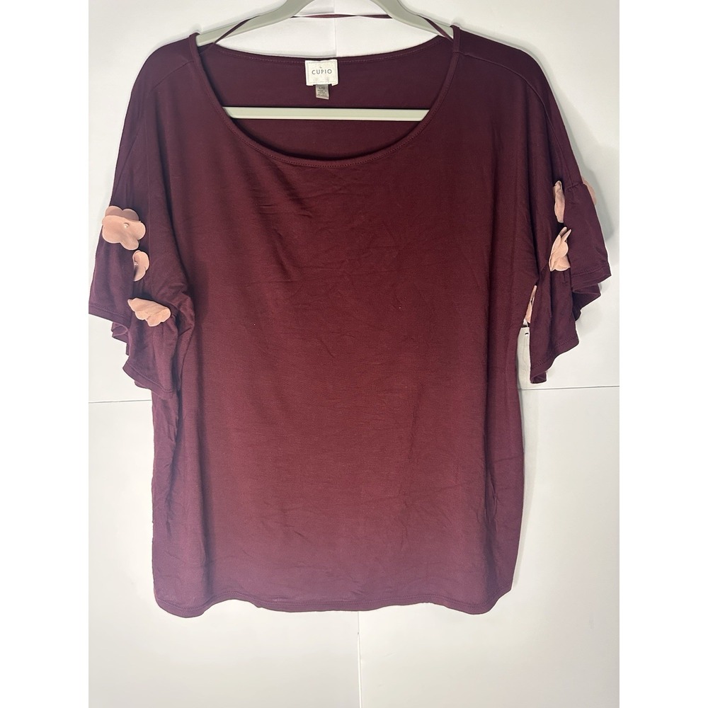 Cupio Floral Blouse, Size Large